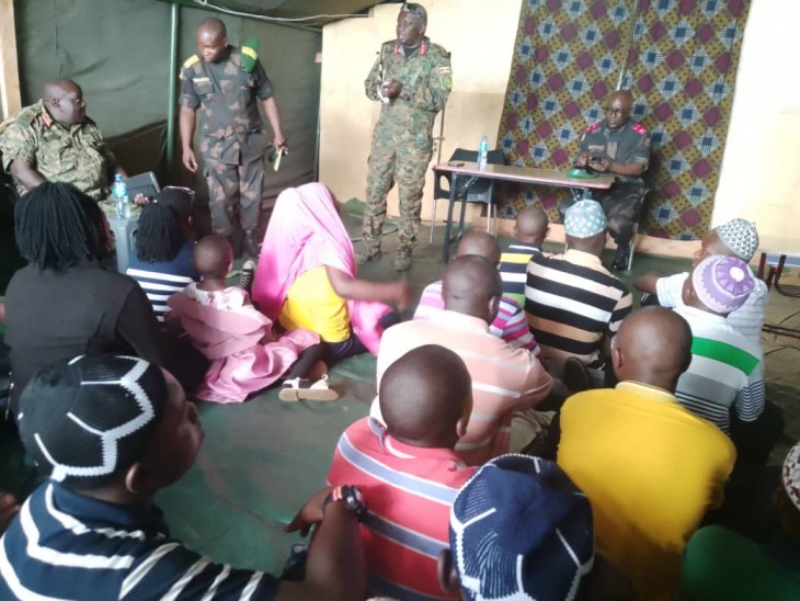 Nord-Kivu : Des ex-terroristes ADF/MTM ont été remis à l’armée Ougandaise par les FARDC