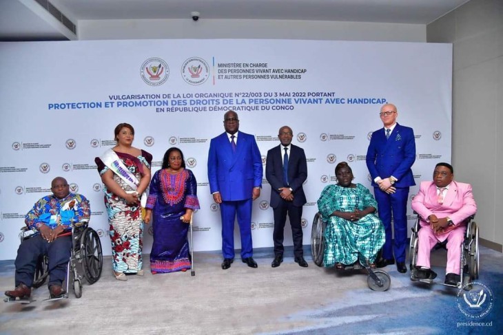 RDC : Lancement de la campagne de vulgarisation de la loi portant protection des handicapés