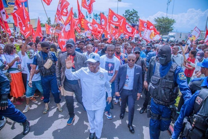 Elections en RDC : A Goma, Bahati Lukwebo a appelé à voter massivement pour Félix Tshisekedi