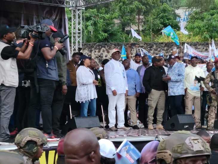 Elections en RDC: A Goma, Félix Tshisekedi sollicite un 2è mandat pour vaincre définitivement le M23