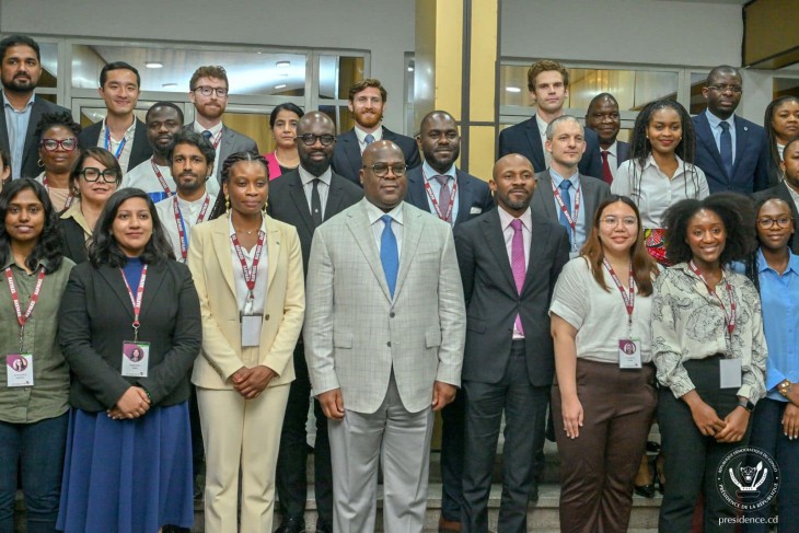 RDC : Félix Tshisekedi a échangé avec une délégation d'étudiants de l'université de Harvard (USA)
