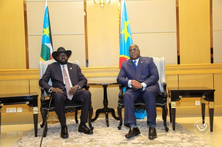 Crise sécuritaire à l’Est de la RDC : Tshisekedi et Salva Kiir pour le respect des accords de paix