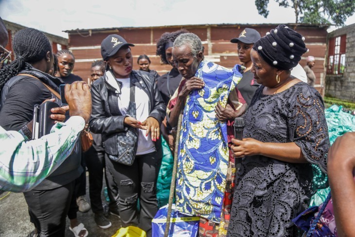 A Goma, l’ONG AMEN-RDC a assisté des femmes déplacées de guerre dans le site de Bulengo