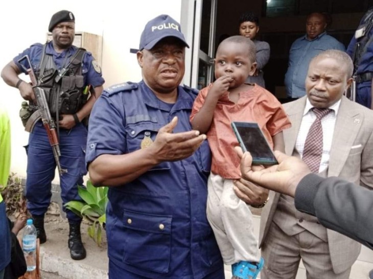 Goma : Un jeune arrêté par la Police après avoir kidnappé sa propre nièce réclamant 800 USD