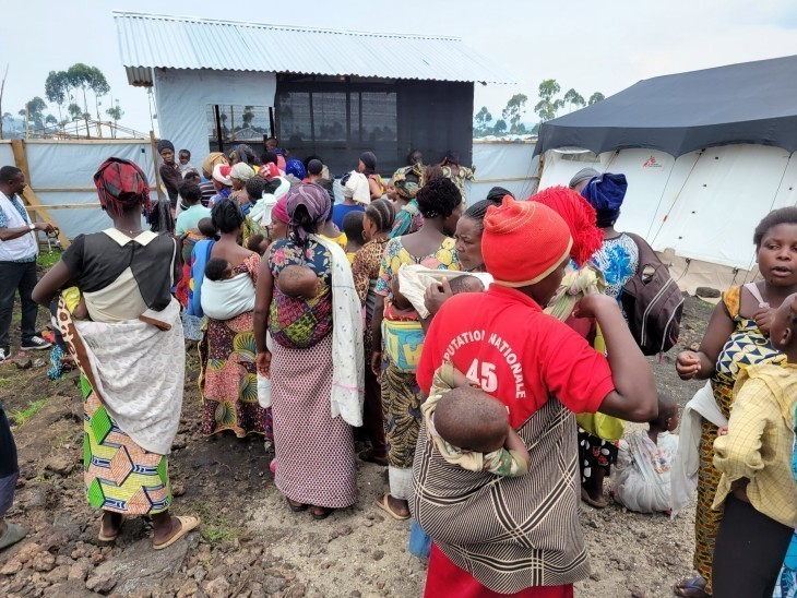Nord-Kivu : Face à l’afflux des déplacés, MSF apporte une réponse humanitaire dans un nouveau site