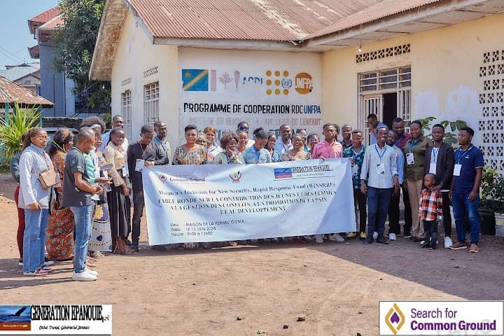 Résolutions 1325 et 2250 : Génération Épanouie organise une table ronde à Goma