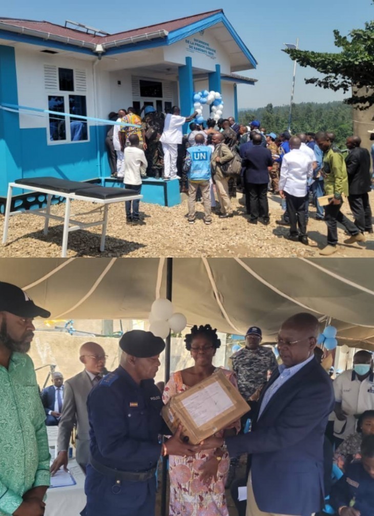 A Beni, la MONUSCO a inauguré et équipé une infirmerie à la prison centrale de Kangway