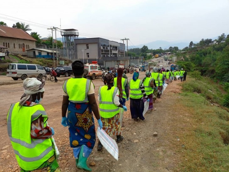 Nord-Kivu : A Beni, MBAV Group Service s'engage dans lutte contre les déchets plastiques