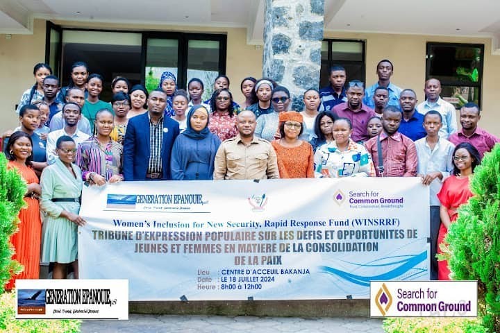 Nord-Kivu: Echange des jeunes et femmes sur les défis et opportunités de la consolidation de la paix
