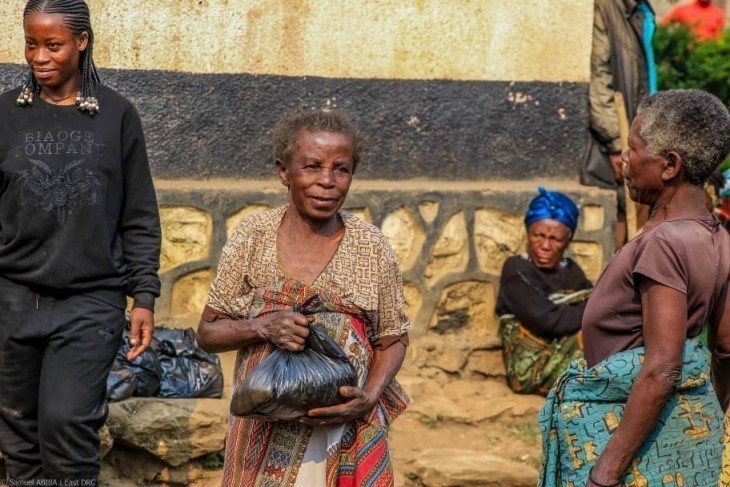 RDC : Un groupe des jeunes de Goma a assisté les déplacés de guerre à Minova au Sud-Kivu