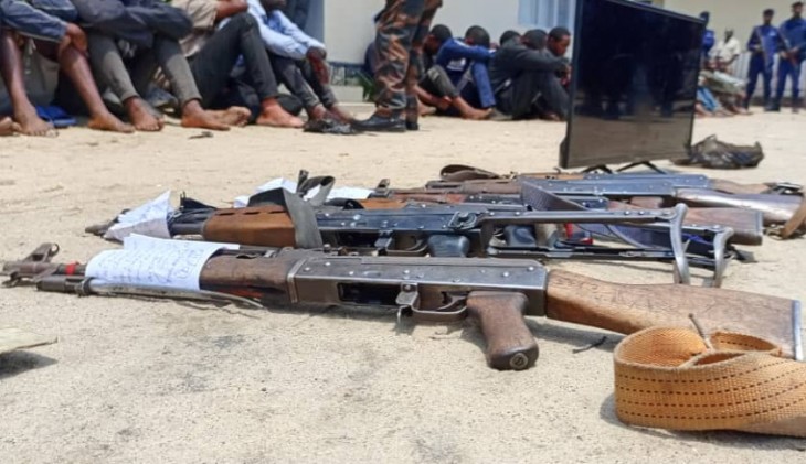 Nord-Kivu : Arrestation à Goma et Nyiragongo d'une dizaine de bandits présumés dont des militaires
