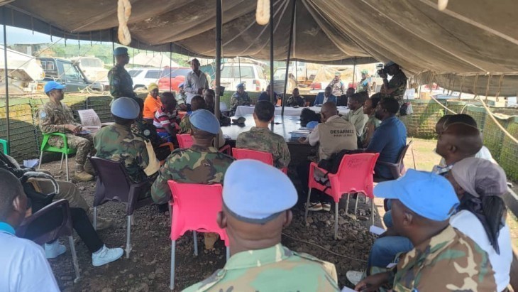 Beni : Echange entre la MONUSCO et les membres du comité de sécurité de Bulongo et Ruwenzori à Kilya