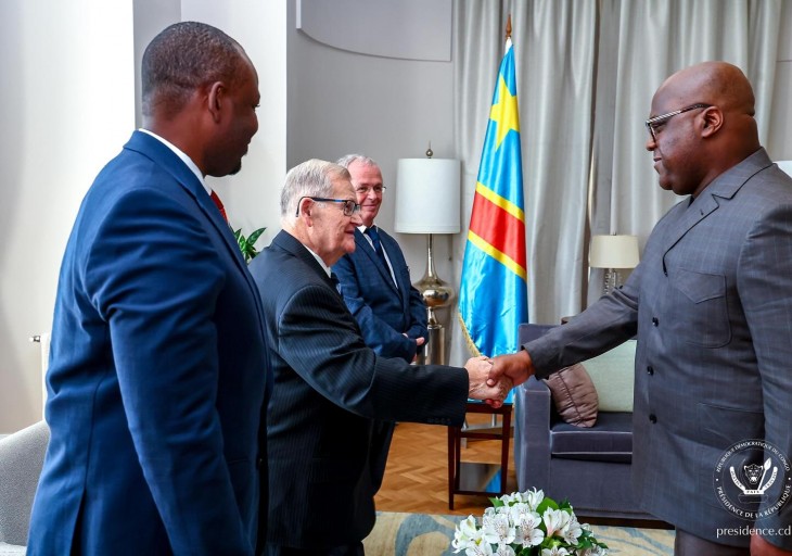 Clôturant son séjour à Budapest, Félix Tshisekedi a reçu une délégation d’hommes d’affaires hongrois