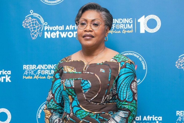 Judith Suminwa à Bruxelles pour participer à la 10ème édition du Rebranding Africa Forum