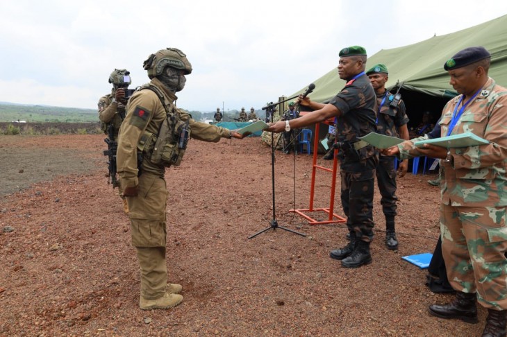 Guerre contre le M23: Des militaires des forces spéciales des FARDC formés par la mission de la SADC