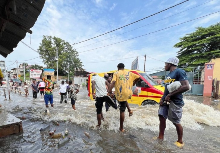 Kinshasa : Des dégâts humains et matériels importants suite aux inondations après de fortes pluies