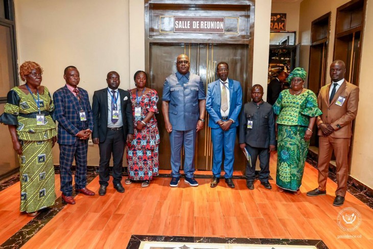 RDC : Séjournant à Kalemie, Félix Tshisekedi a échangé avec différentes couches sociales
