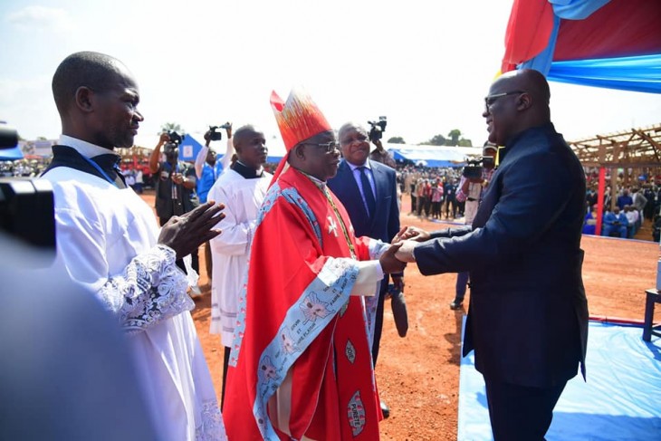 RDC : A Isiro, Félix Tshisekedi demande à l’église d’être véritablement au milieu du village