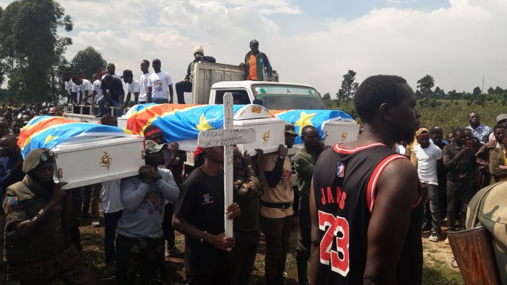 A Goma, inhumation de 3 résistants Wazalendo tués lors d’un accrochage avec des éléments FARDC