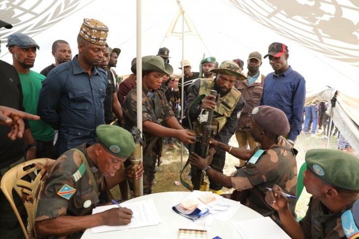 Ituri : 600 miliciens déposent les armes pour rejoindre le programme DDRS appuyé par la MONUSCO