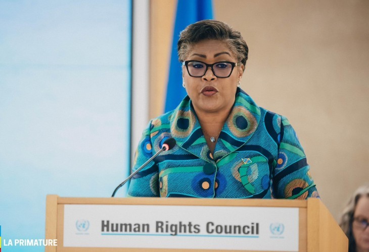 Au Conseil des droits de l’homme de l’ONU, Judith Suminwa accuse le M23 des exactions sur des civils