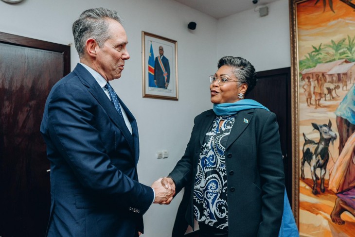 Echangeant avec un diplomate de l’UE, Judith Suminwa a insisté sur des sanctions contre le Rwanda