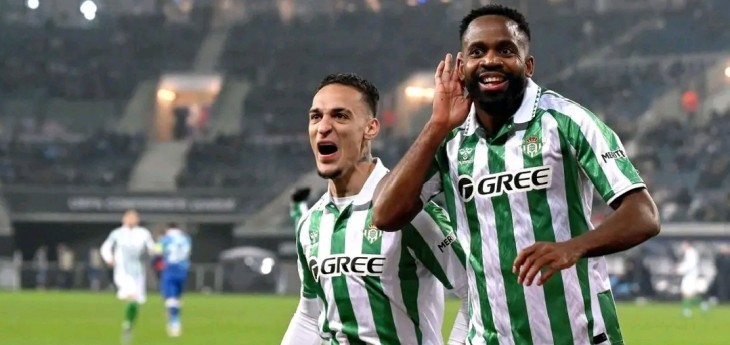 UEFA Europa League conference: Cédric Bakambu buteur, le Betis accroché par Vitória de Guimaraes