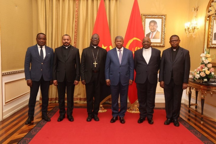 Guerre en RDC : La délégation CENCO-ECC a présenté son projet de dialogue à João Lourenço