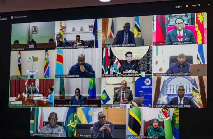 Crise en RDC : Le nouveau sommet conjoint SADC-EAC insiste pour aboutir à une désescalade