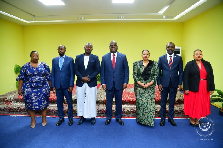 RDC : De nouveaux ambassadeurs ont présenté leurs lettres de créance au président Félix Tshisekedi