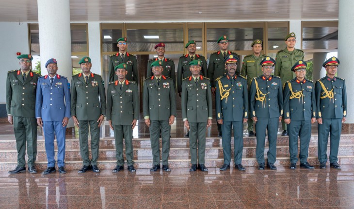 Rwanda : Visite de travail du Chef de l’armée Ethiopienne pour renforcer leur coopération militaire