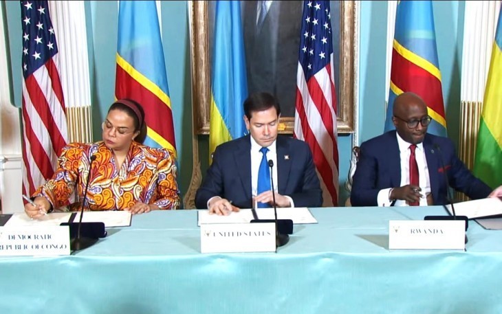 Tensions RDC-Rwanda : Kigali et Kinshasa signent une déclaration de principes sous l’égide des USA