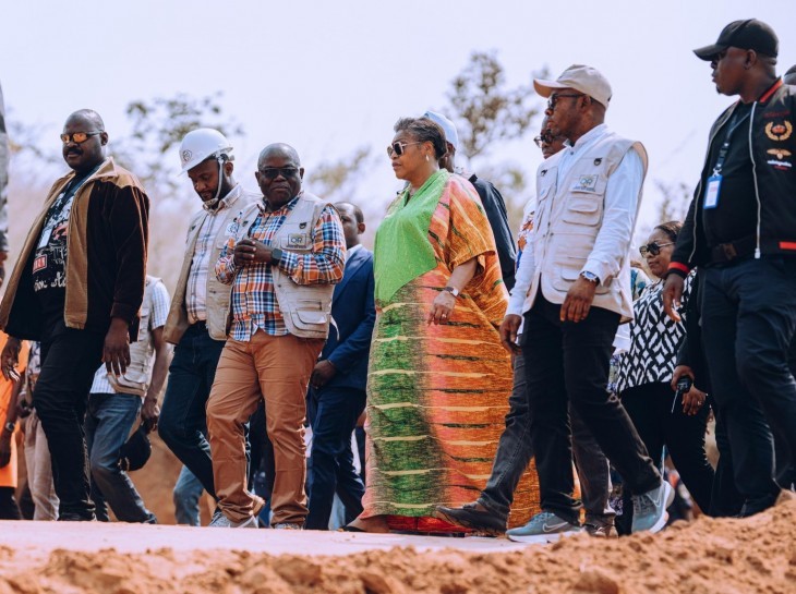 RDC : En séjour à Tshikapa, Judith Suminwa a inspecté des chantiers d’intérêt public