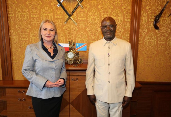 A Prague, Guy Kabombo a échangé avec son homologue tchèque pour relancer la coopération militaire