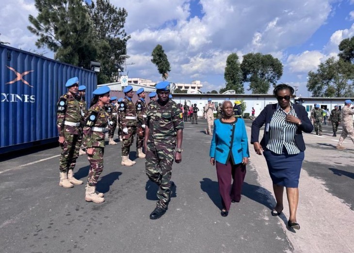 RDC : Bintou Keita en visite de terrain à Goma où elle va s’entretenir avec les leaders du M23