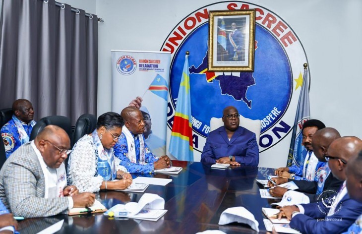RDC : L’Union sacrée derrière Tshisekedi à la veille d’un nouveau gouvernement élargi à l’opposition