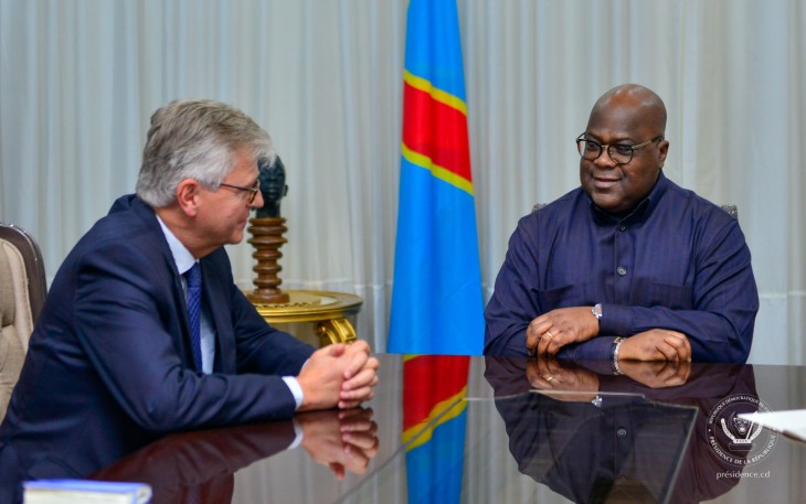 Guerre en RDC : Reçu par Tshisekedi, Jean-Pierre Lacroix insiste sur la cessation des violences