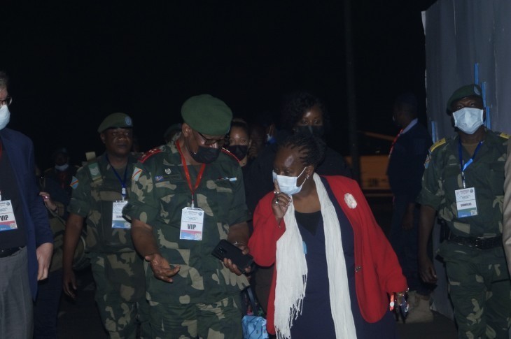 bintou keita avec gouv mil Consatan Ndima